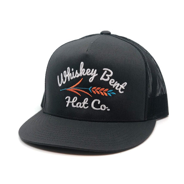 Whiskey Bent Hat Co Troubador Charcoal