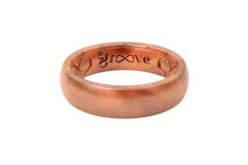 Groove Life Solid Copper Thin Ring