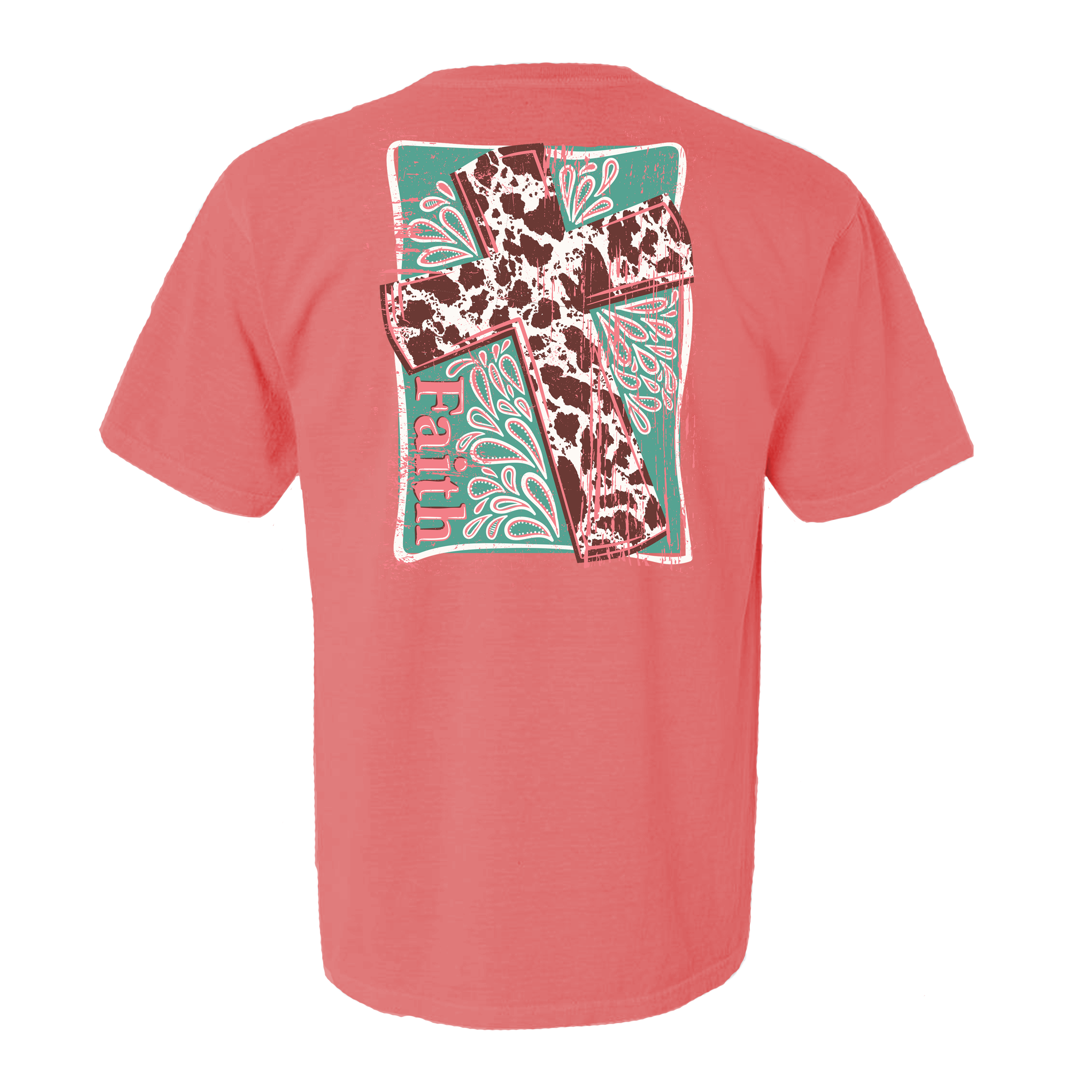 Southern Fried Cotton Faith Cow Cross SFRN1103