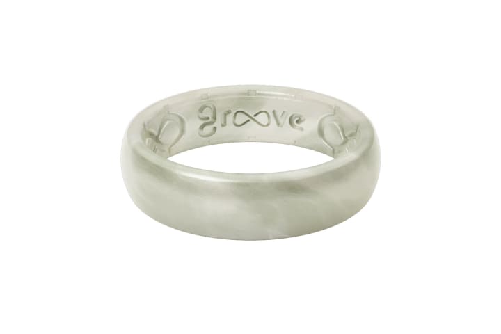 Groove Life Solid Pearl Thin Ring